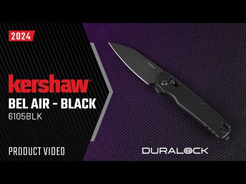 Kershaw Bel Air - Black - Model 6105BLK