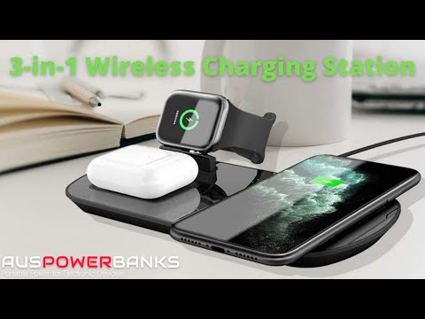 3 in 1 Wireless Charging Station