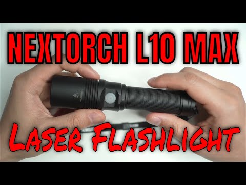 NEXTORCH L10 MAX: 1500m beam? The BEST Value LEP Laser Flashlight!