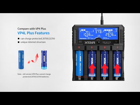 XTAR DRAGON VP4L Plus Battery Doctor