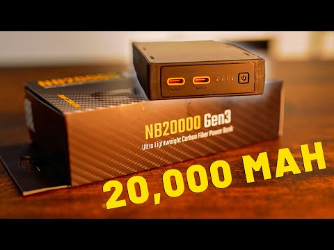 The MUST HAVE Power Bank! | Nitecore NB20000 Gen 3