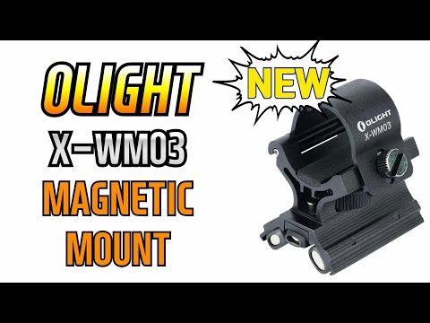 [택티컬 라이트] 신형 오라이트 마그네틱 웨폰 마운트 언박싱 (NEW Olight &#039;X-WM03&#039; magnetic Weapon Mount Unboxing)