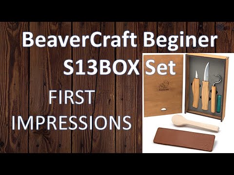 BeaverCraft S13BOX Spooncarving Box Set For Beginers