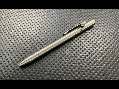 The Tactile Turn Slim Bolt Action Pen: The Full Nick Shabazz Review