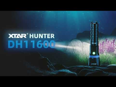 New Release! XTAR DH1 1600lumens Narrow Beam Spearfishing Light