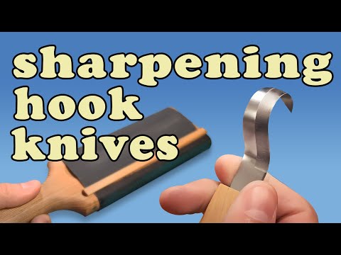 Quick Guide to Sharpening Hook Knives and Spoon Carving Knives