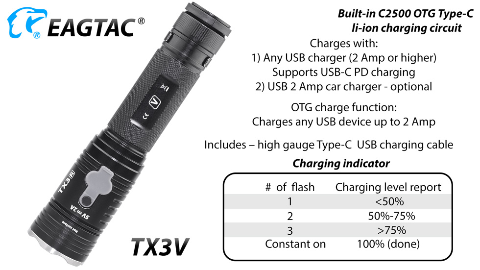 blue point torch charger