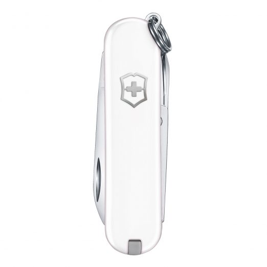 Victorinox Classic SD Swiss Army Knife - Falling Snow (White)