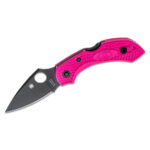 Spyderco Dragonfly 2 Lightweight - Pink FRN with Black S30V Blade - C28FPPNS30VBK2