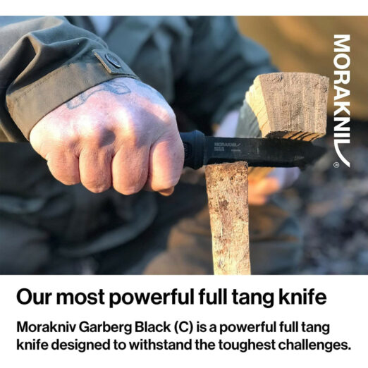 Morakniv Garberg BlackBlade™ (C) with Survival Kit