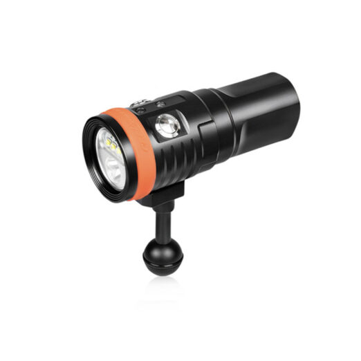OrcaTorch D900V Rechargeable Video Dive Light with Four Colour Outputs (2200 Lumens, 230 Metres)