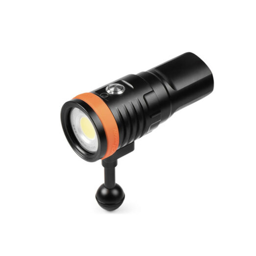 OrcaTorch D910V Rechargeable High CRI Dive Light for Videography (5000 Lumens)