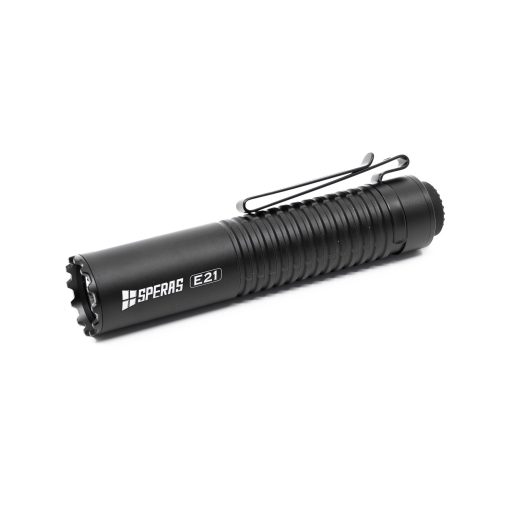 SPERAS E21 Compact Type-C Rechargeable Pocket Light (2000 Lumens, 322 Metres)