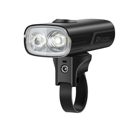 Olight RN 2000 Rechargeable Front Bike Light with Light Sensor, Vibration Sensor, and Wireless Remote Control (2000 Lumens)