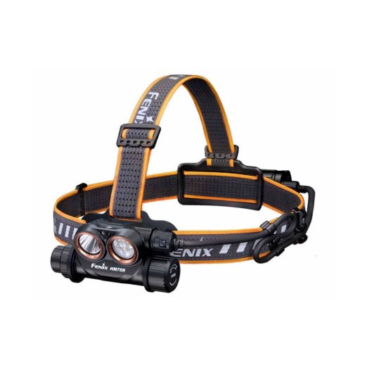 Fenix HM75R Rechargeable Power Xtend System Headlamp with Spotlight, Floodlight and Red Light (1600 Lumens, 223 Metres)