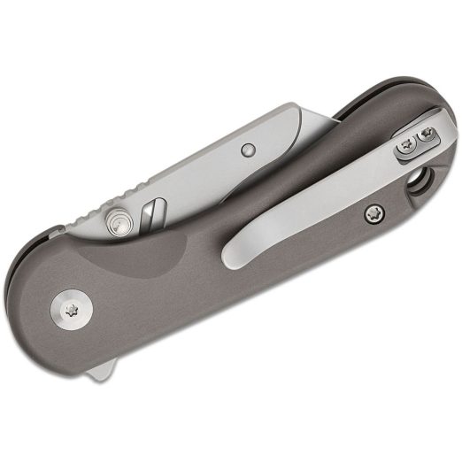 CIVIVI Elementum Utility, Grey Aluminium, Button Lock, 2.26