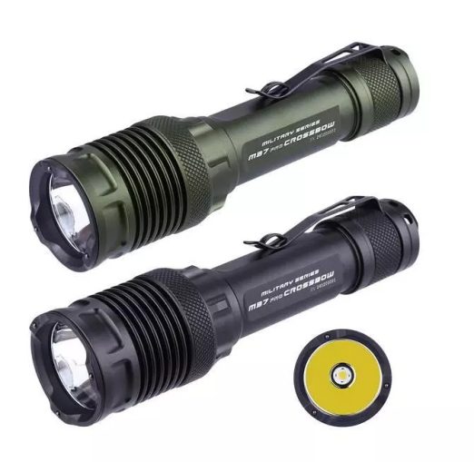 JETBeam M37 PRO Rechargeable High Performance Tactical Light (3700 Lumens, 465 Metres)