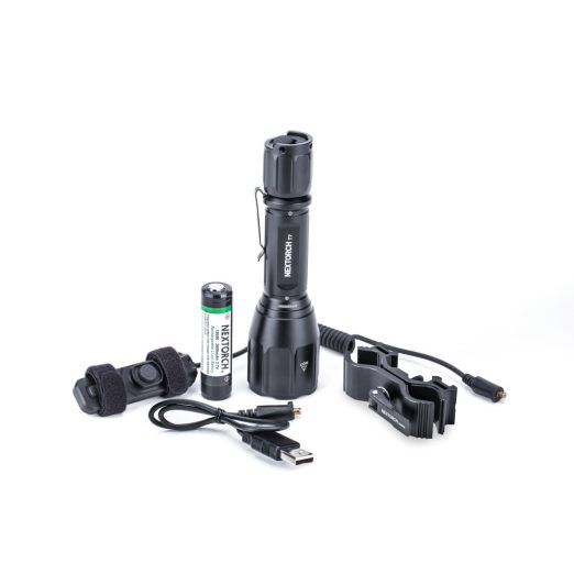 NEXTORCH T7 V2.0 Rechargeable Hunting Set (1300 Lumens, 420 Metres)