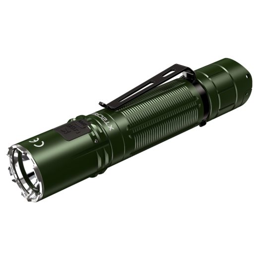 Klarus XT2CR Pro Rechargeable Pocket Light (2100 Lumens, 240 Metres) - Forest Green