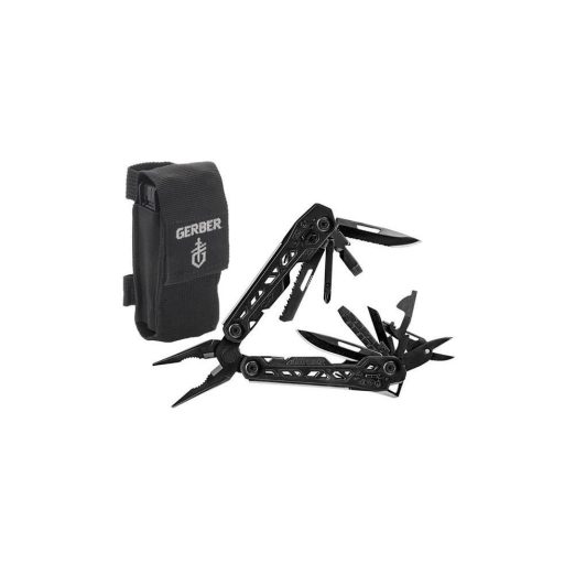 Gerber Truss Black Multi-Tool with Nylon Pouch