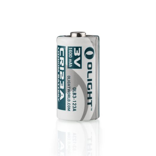 Olight CR123A 1600mAh Lithium Non-Rechargeable Single Battery