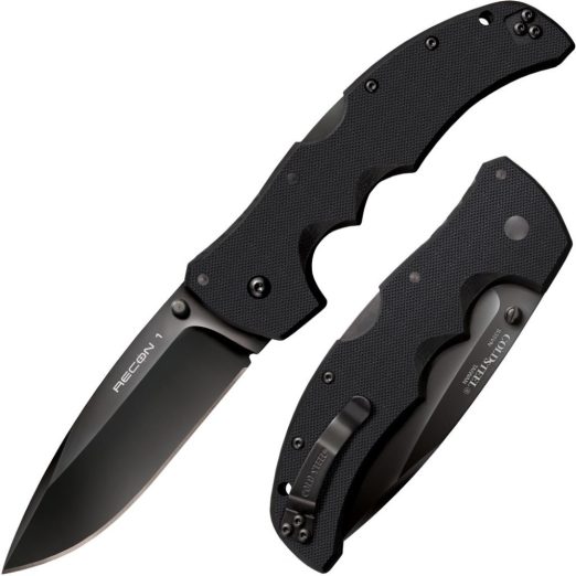 Cold Steel Recon 1 Spear Point Folding Knife, 4