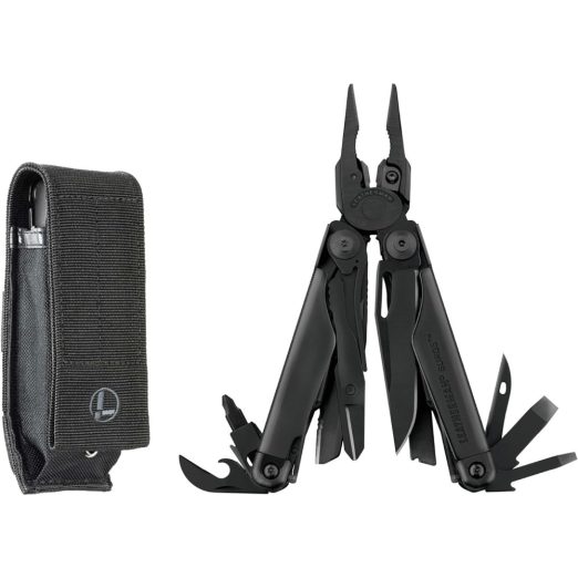 Leatherman Surge® Black with Molle Pouch