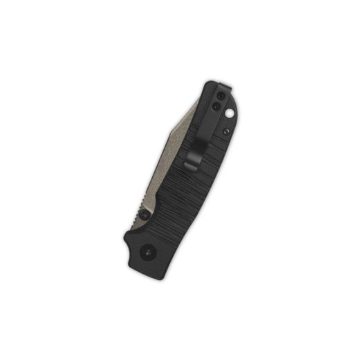 QSP Kali QS159-B2 - Black G10 with Champagne Ceramic Coated 14C28N Blade