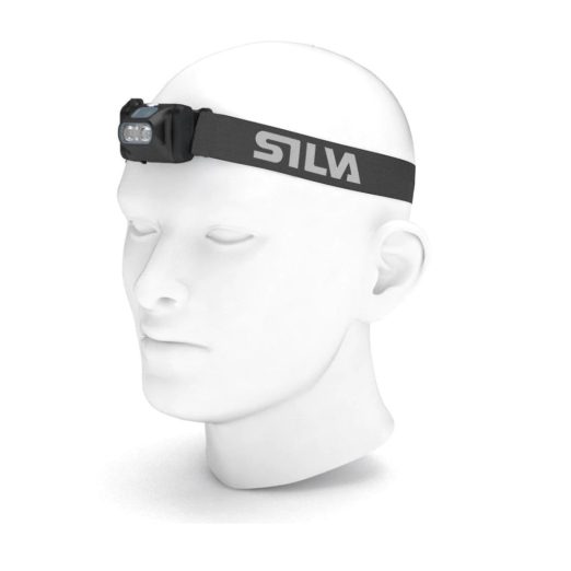 Silva Scout 3XTH Rechargeable Lightweight Headlamp with Red Light (350 Lumens, Hybrid Battery Included)