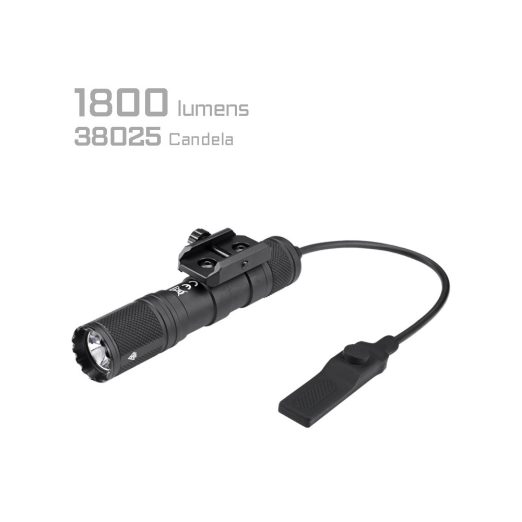 AceBeam G15 Rail-Mount Flashlight (1800 Lumens, 390 Metres)