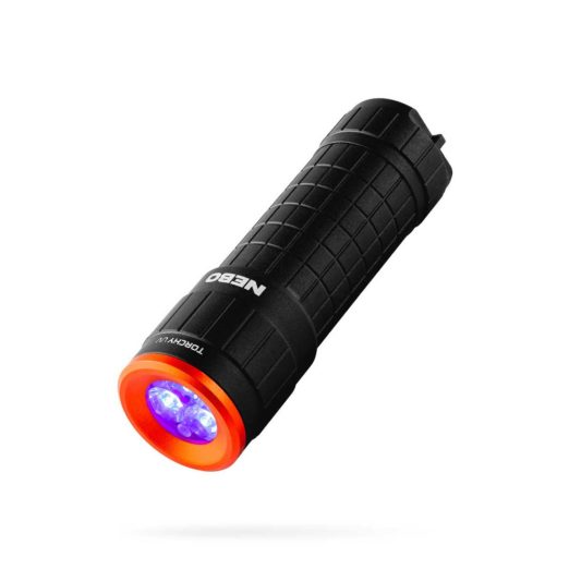 NEBO Torchy UV and Blacklight Pocket Light with Dual UVA Technology - 3AAA