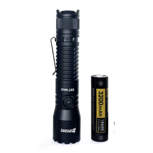 SPERAS EST MAX Rechargeable Pocket Light (2500 Lumens, 279 Metres)