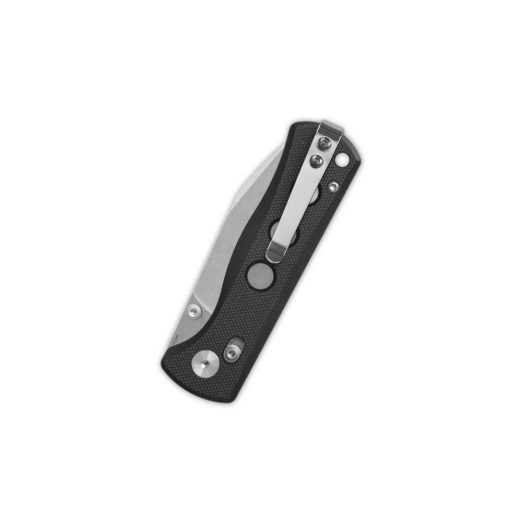 QSP Canary Glyde Lock - Black G10 Handle with Stonewashed 14C28N Blade, QS150GL-A1