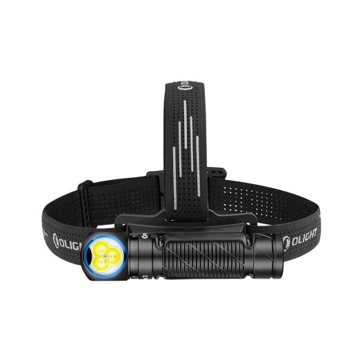 Olight Perun 3 Rechargeable Headlamp/Handheld with Red Light (3000 Lumens, 160 Metres) - Black