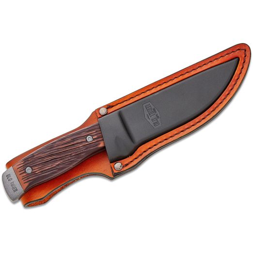 Schrade Old Timer Frontier Fixed Blade 131OTF + + Leather/Injection Moulded Pouch