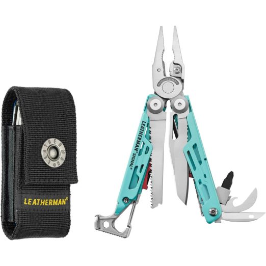 Leatherman SIGNAL® Aqua with Button Pouch