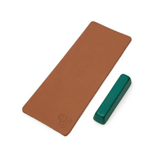 BeaverCraft Leather Strop with Polishing Compound - LS2P1