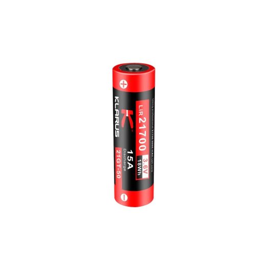 Klarus 21700 Rechargeable 5000mAh 3.6V Li-ion Battery (21GT-50)