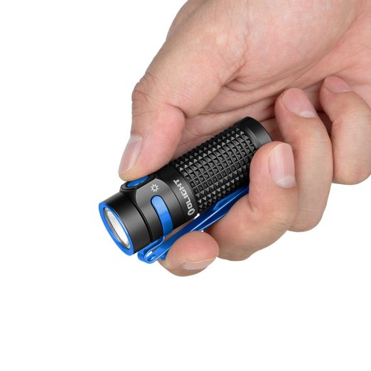 Olight Baton 4 Rechargeable Compact Pocket Torch  (1300 Lumens, 170 metres)