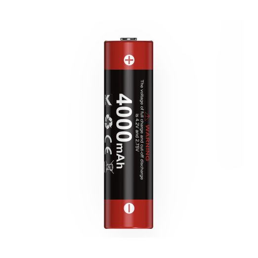 Klarus 18650 Rechargeable 4000mAh 3.6V Li-ion Battery, 18GT-40