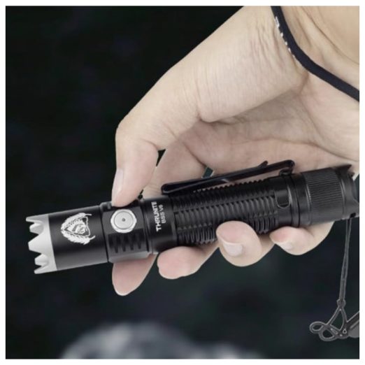 ThruNite BSS V6 'Black Scout Survival' Rechargeable EDC Pocket Light (2000 Lumens, 259 Metres)