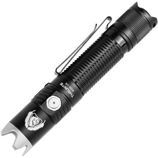 ThruNite BSS V6 'Black Scout Survival' Rechargeable EDC Pocket Light (2000 Lumens, 259 Metres)