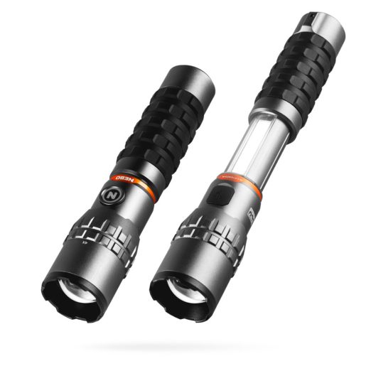 Nebo Slyde King 2K Rechargeable Zoomable Flashlight and Work Light - 2000 Lumens, 409 Metres