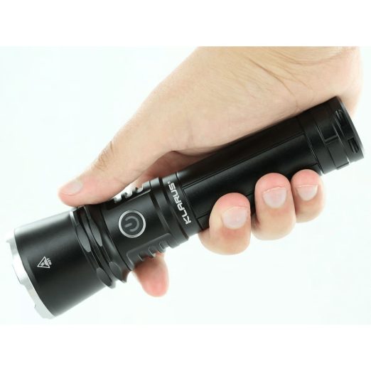 Klarus A3 Rechargeable Zoomable Flashlight (2200 Lumens, 750 Metres)